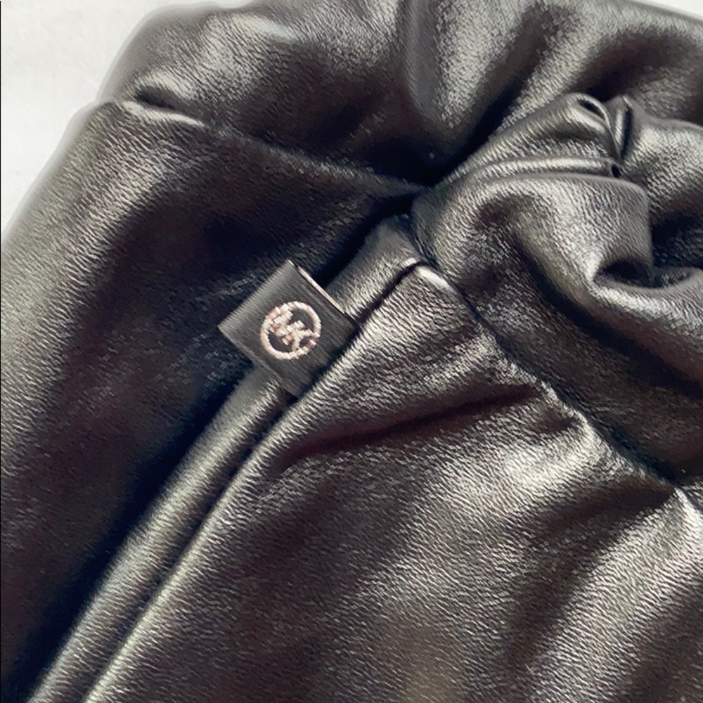 MICHAEL KORS faux leather black leggings - Picture 4 of 5